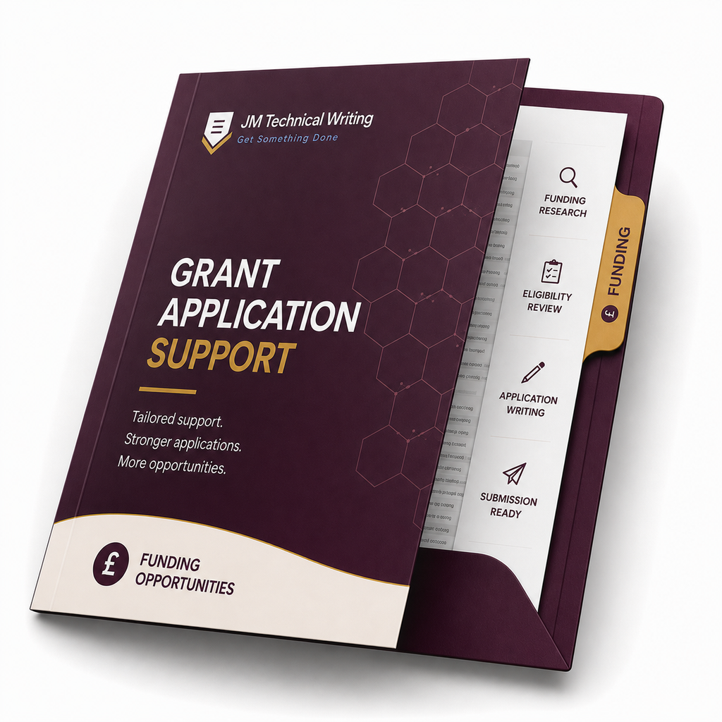 UK Grant Identification & Application Support